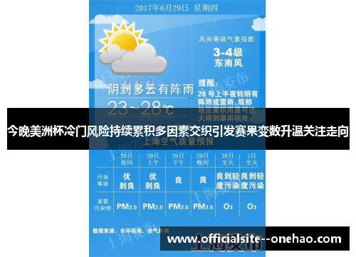 今晚美洲杯冷门风险持续累积多因素交织引发赛果变数升温关注走向